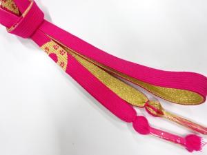 未使用品　正絹　手組帯締め